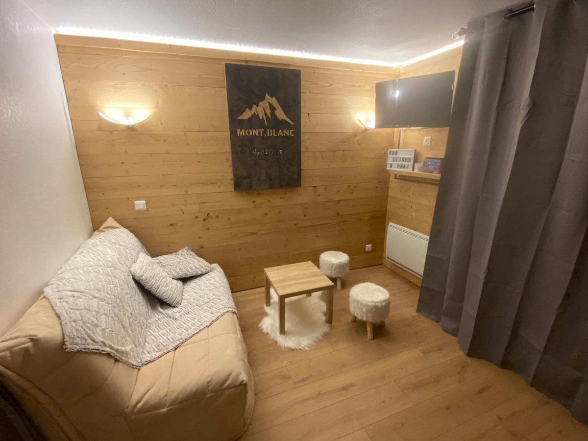 Chaleureux Appartement Renove Ambiance Chalet Praz-sur-Arly Zewnętrze zdjęcie